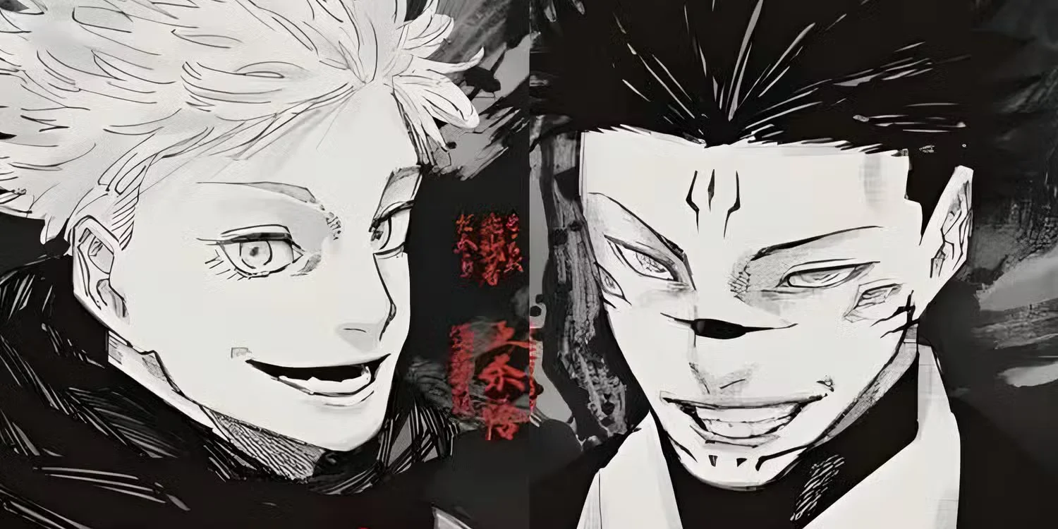 the images shows how the return of goju affect Sukuna